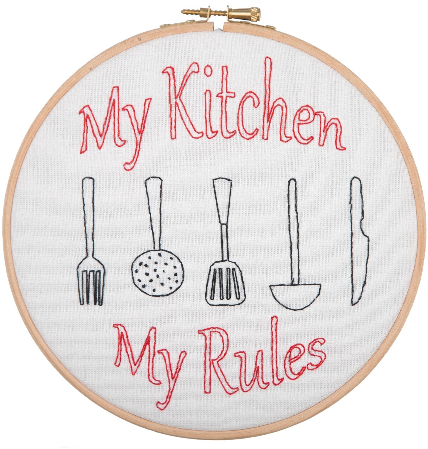 The Kitchen Collection - Kit Ricamo My Kitchen My Rules