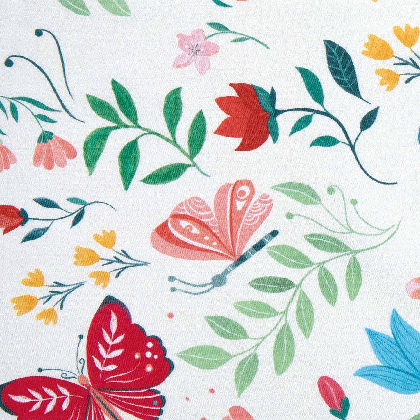 Promo Scampolo Popelin Butterfly Path 100 x 150 cm