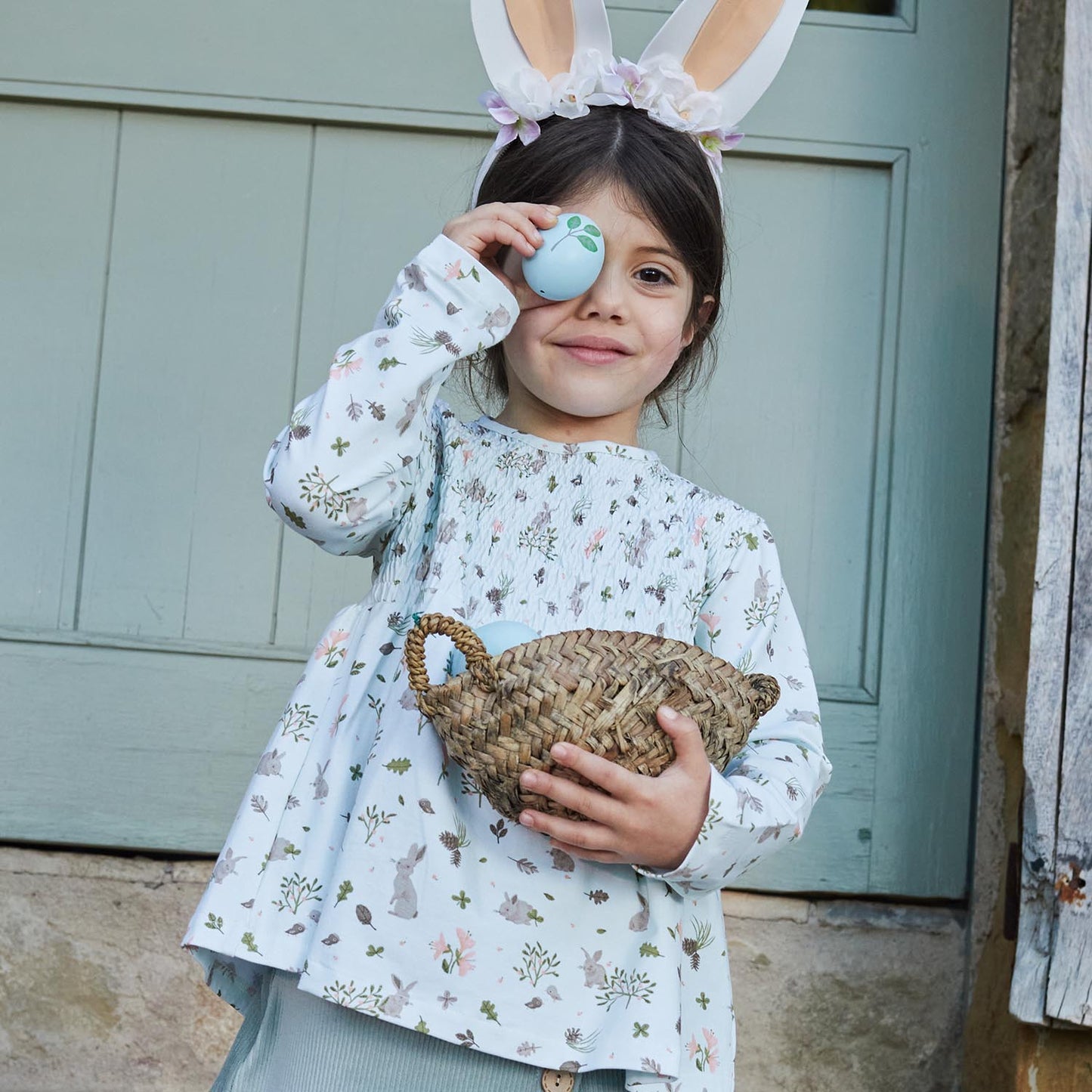 Promo Scampolo Jersey Rabbits 200 x 150 cm