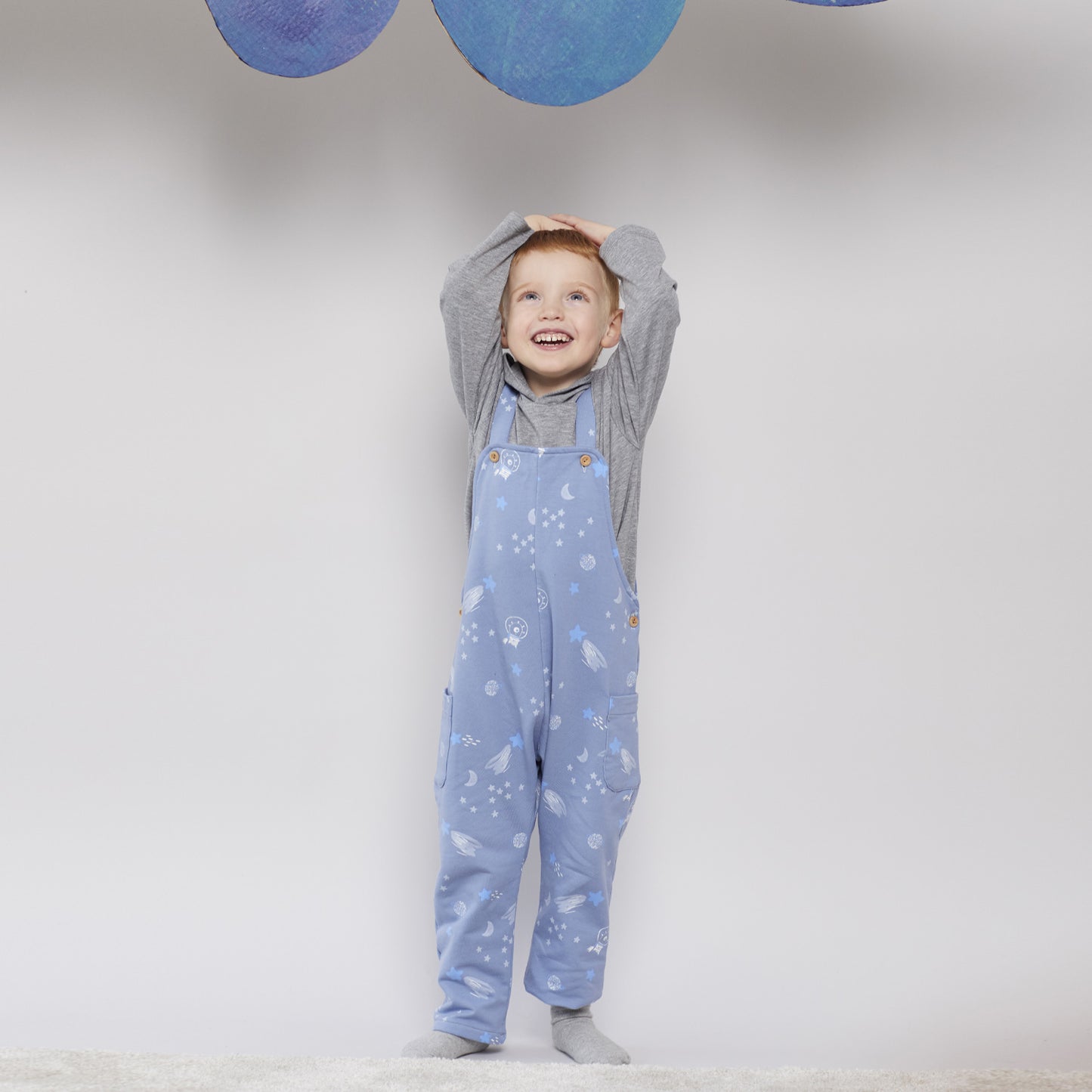 Promo Scampolo Felpa Invernale Astro Pals Galaxy 200 x 150 cm