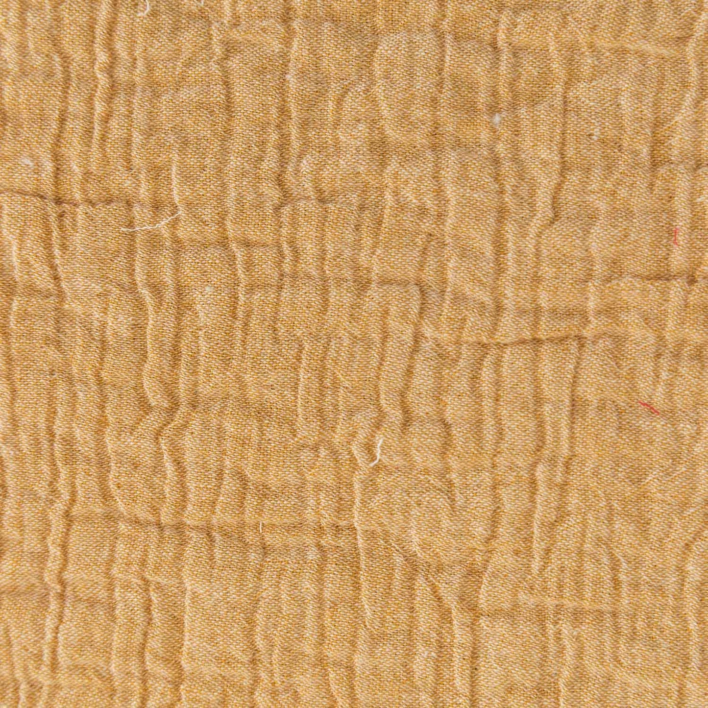 Promo Scampolo Mussola Chambray Mustard 150 x 135 cm