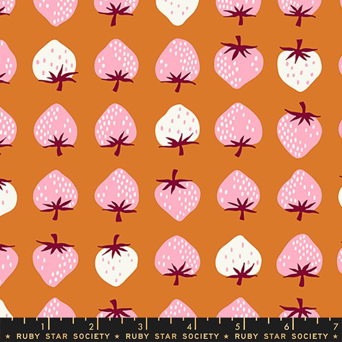 Cotone Americano Strawberry Friends Caramel