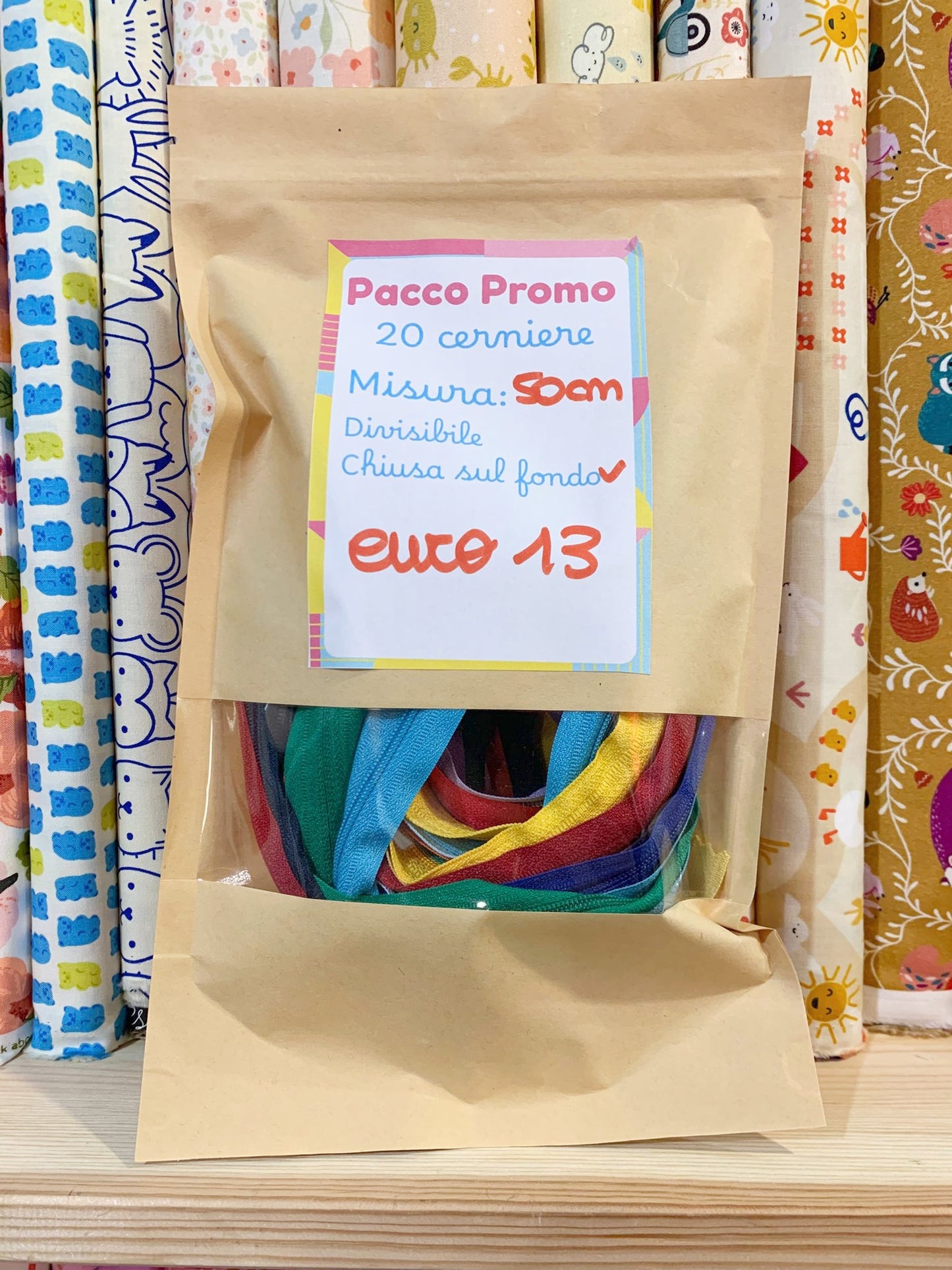 Pacco Promo 20 Cerniere 50 Cm