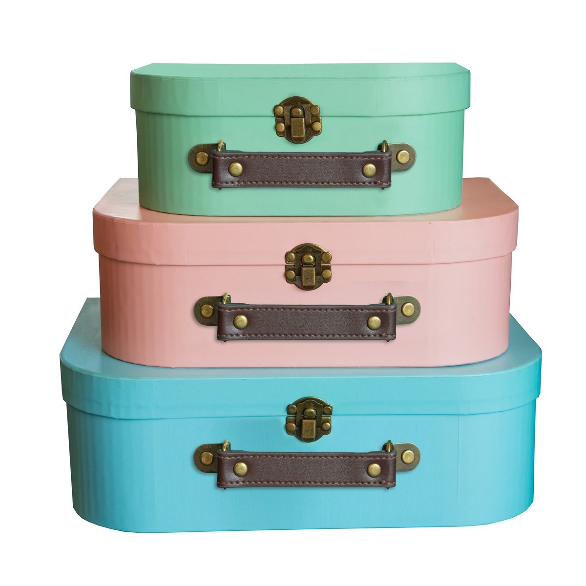 Set Valigette Retró Pastel