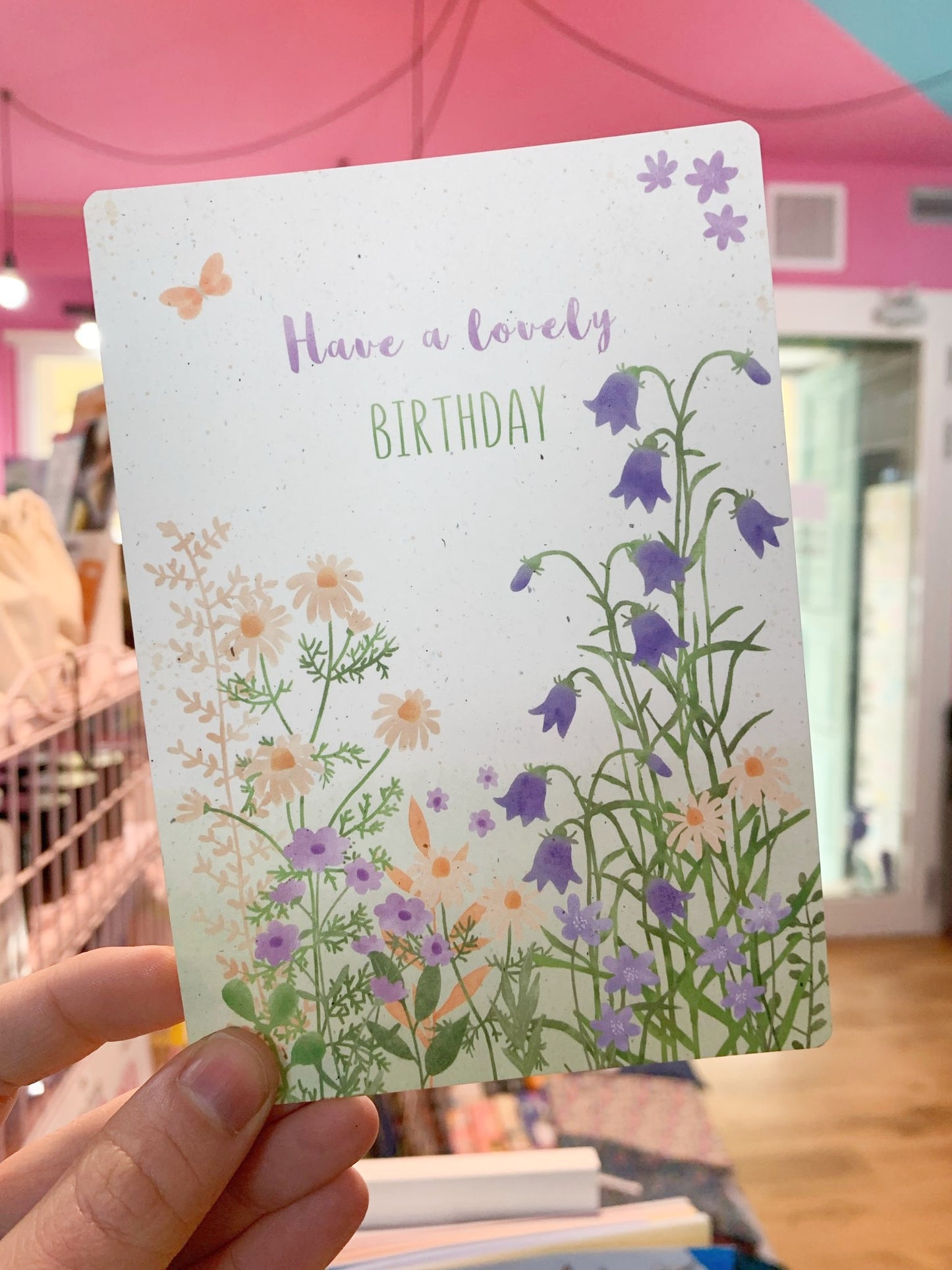 Cartolina Segnalibro Lovely Birthday