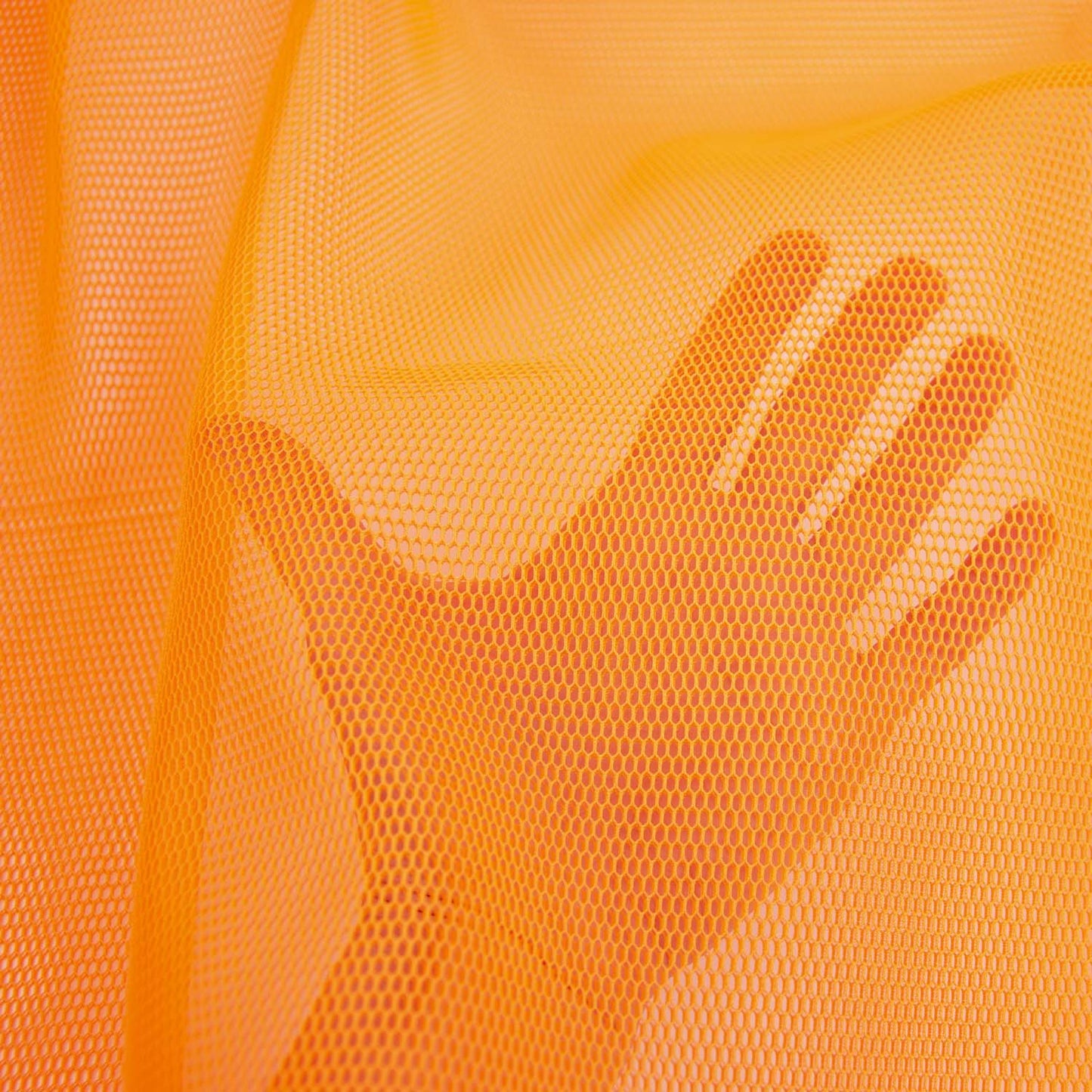 3D Mesh Fluor Orange