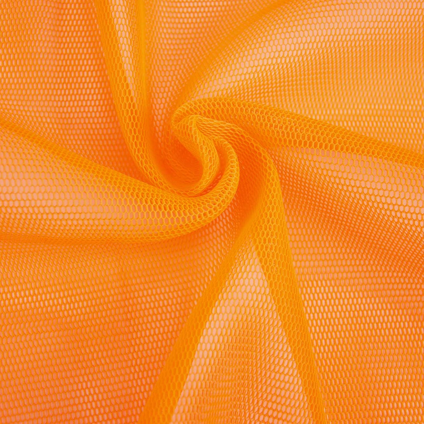 3D Mesh Fluor Orange