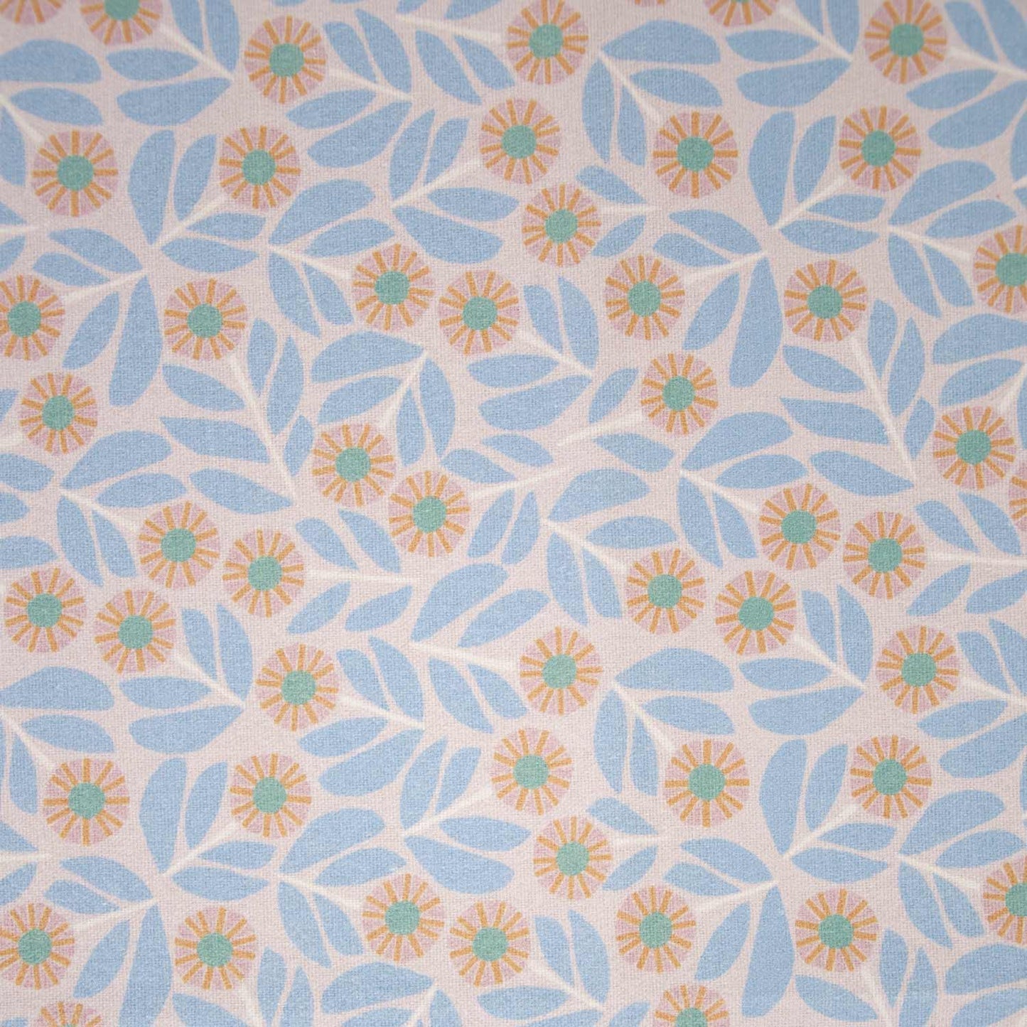 Canvas Slim Cotone Mosaic Flowers