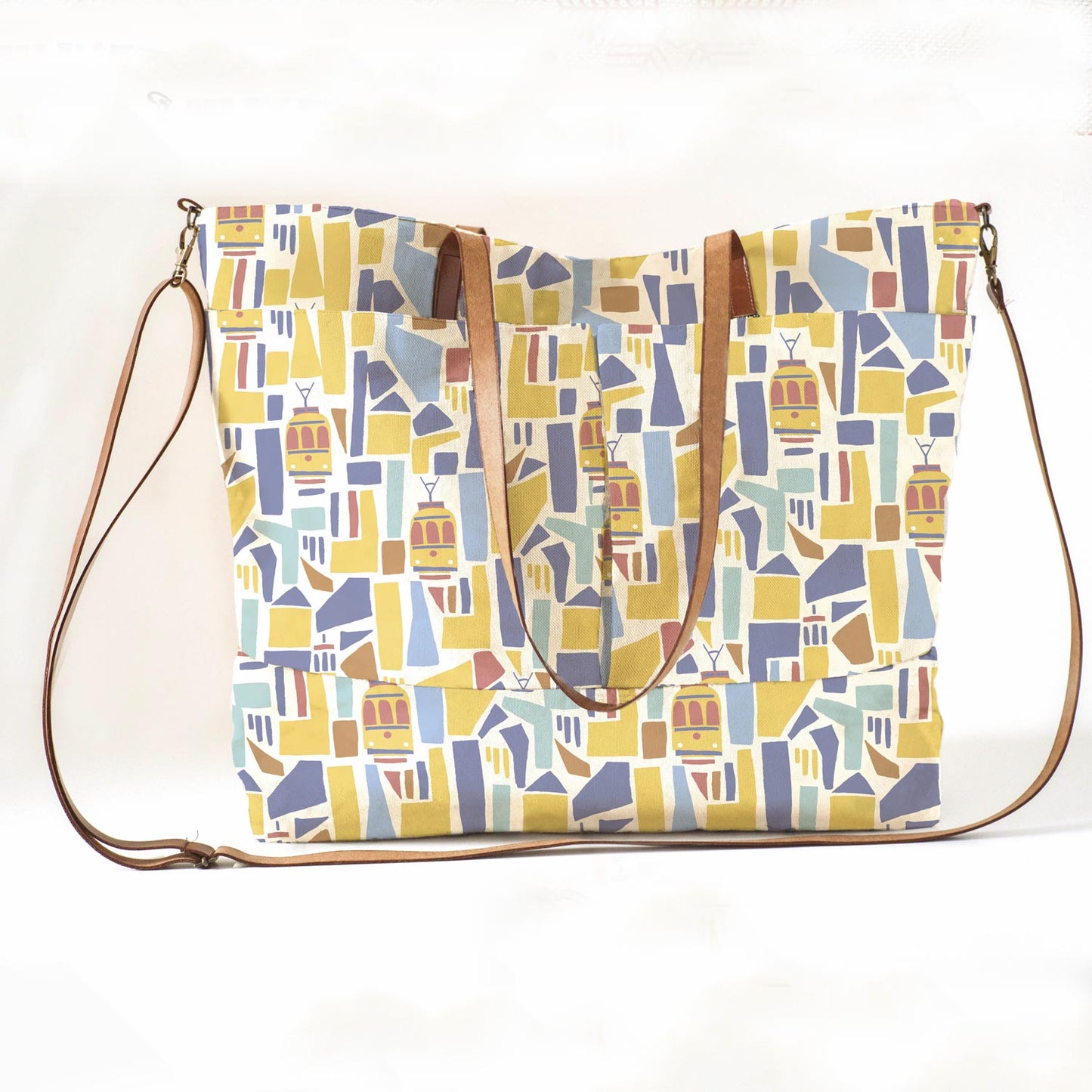 Canvas Slim Cotone Tram Mosaic