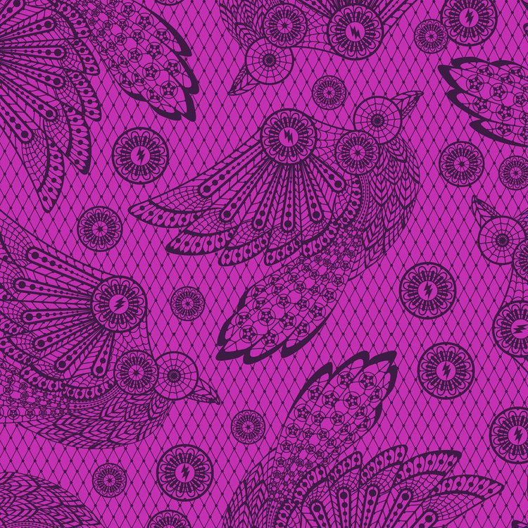 Cotone Americano Raven Lace By Tula Pink