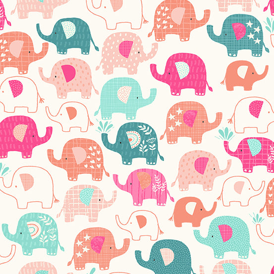 cotone-americano-makower-fabrics-in-the-jungle-pink-elephants