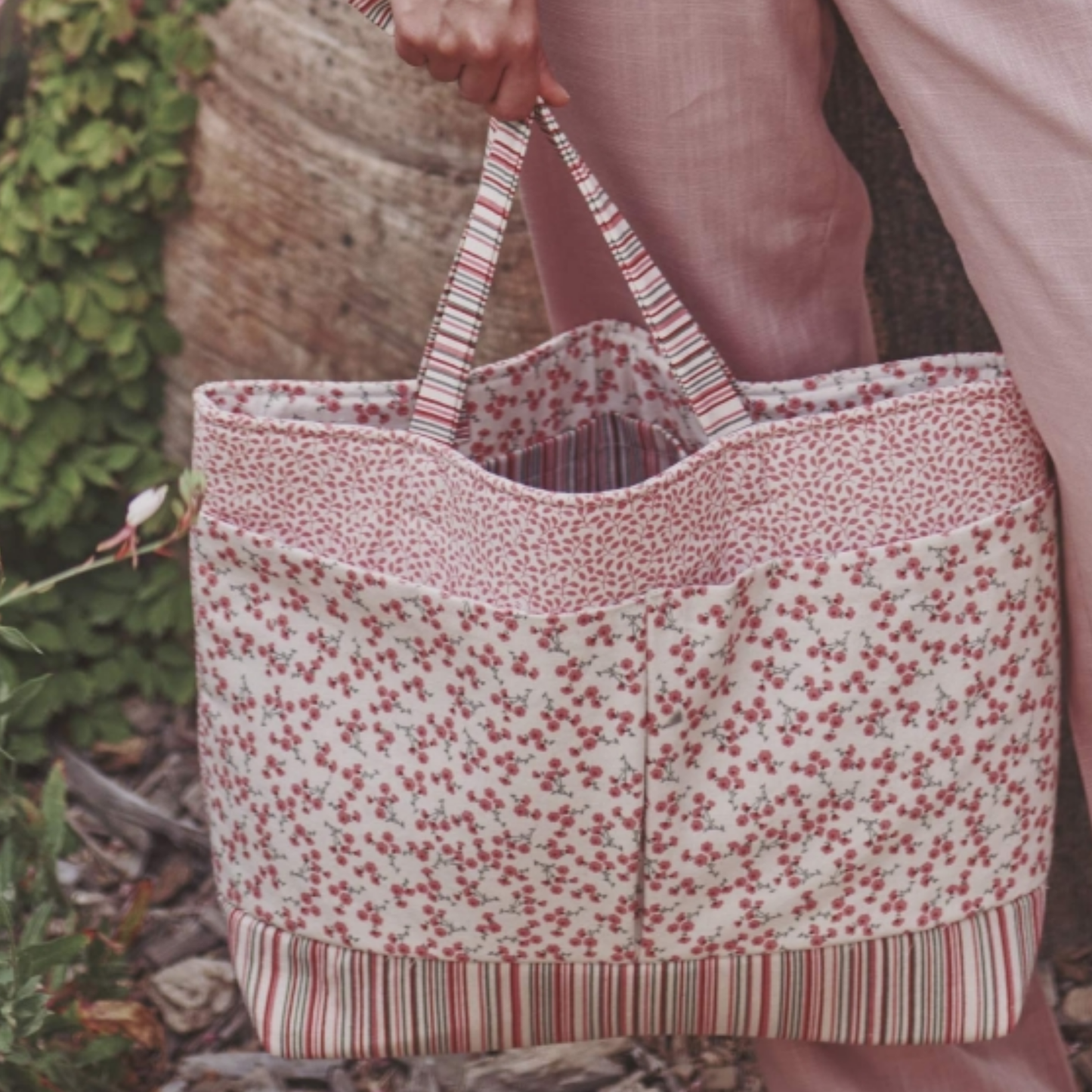 Canvas Cotone Spring Stripes