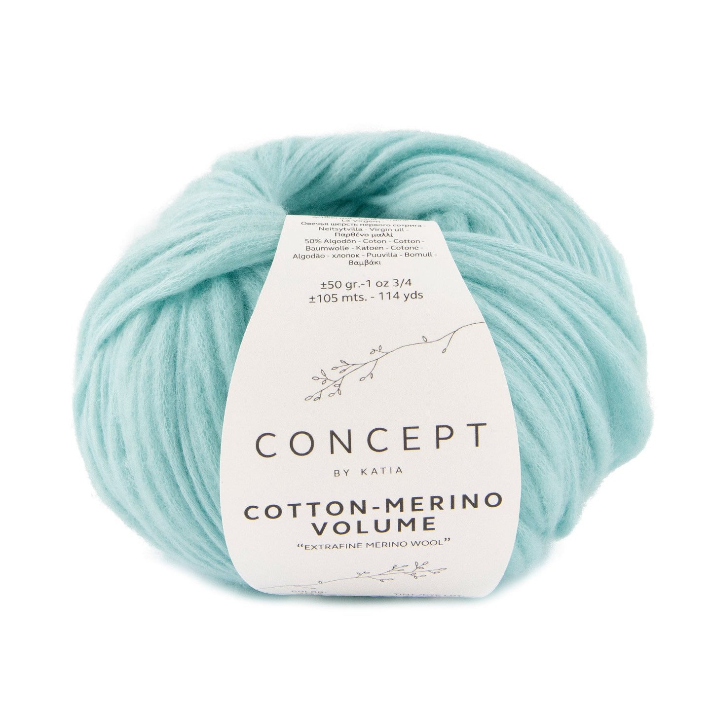 Pacco Promo 6 Gomitoli Cotton Merino Volume Col.210, Col.209 e Col.207
