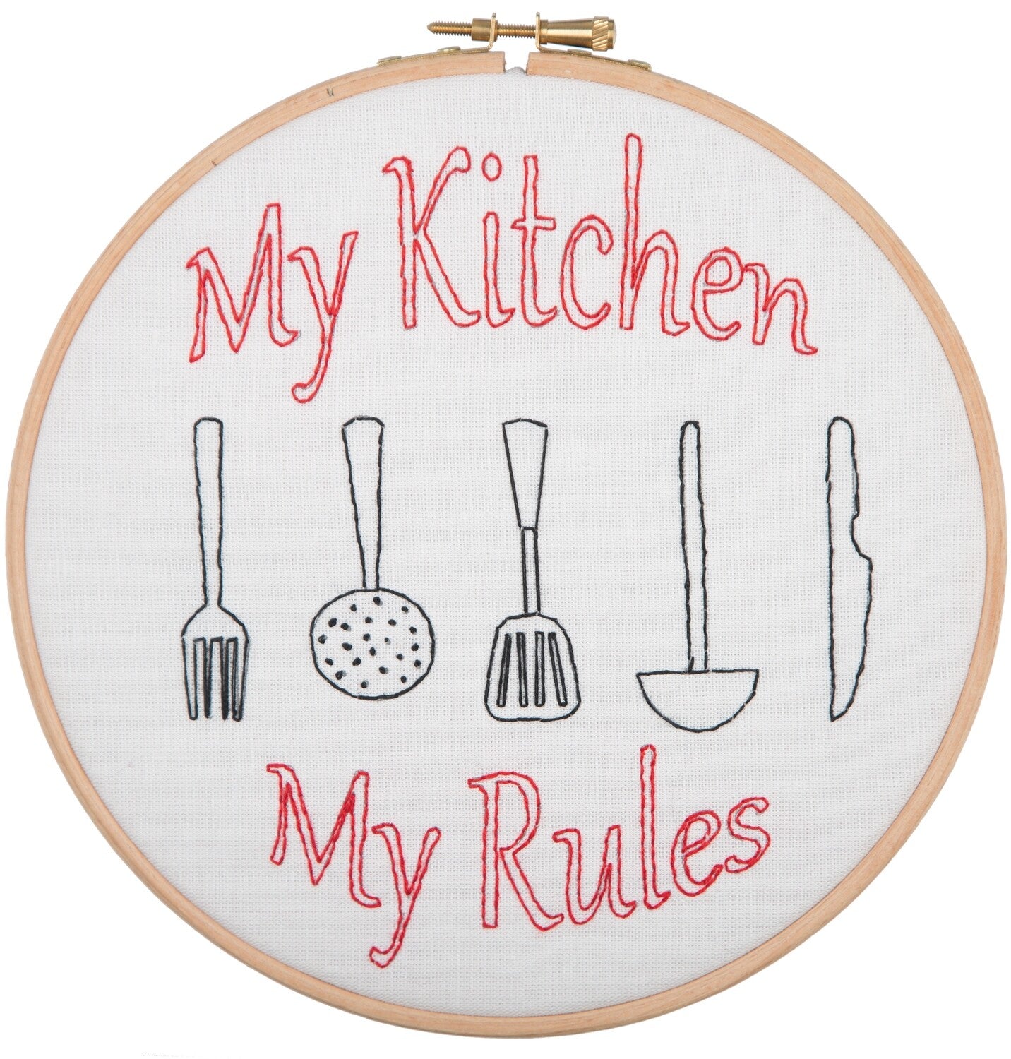 The Kitchen Collection - Kit Ricamo  My Kitchen My Rules