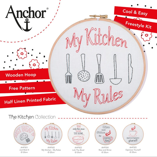 The Kitchen Collection - Kit Ricamo  My Kitchen My Rules