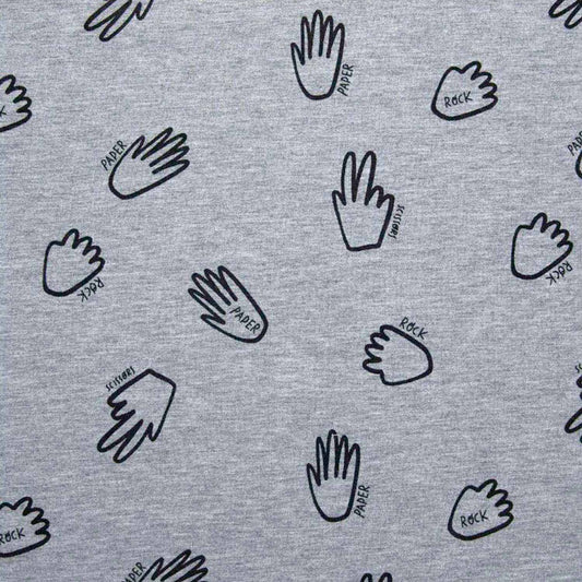 Promo Scampolo Jersey Melange Hands 130 x 150 cm