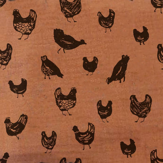 Promo Scampolo Mussola Chicken 130 x 135 cm