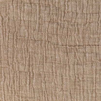 Promo Scampolo Mussola Chambray Honey Ginger 180 x 135 cm
