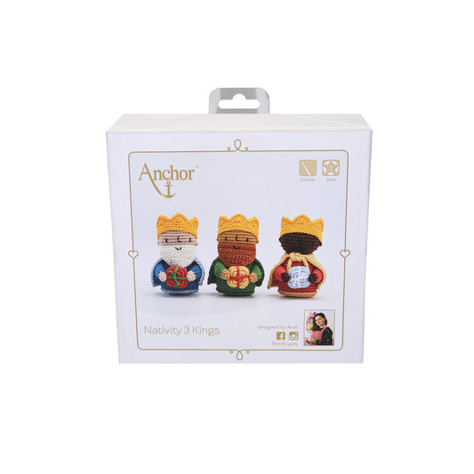 Kit Uncinetto Amigurumi Nativity 3 Kings