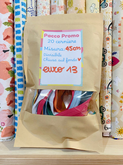 Pacco Promo 20 Cerniere 45 Cm