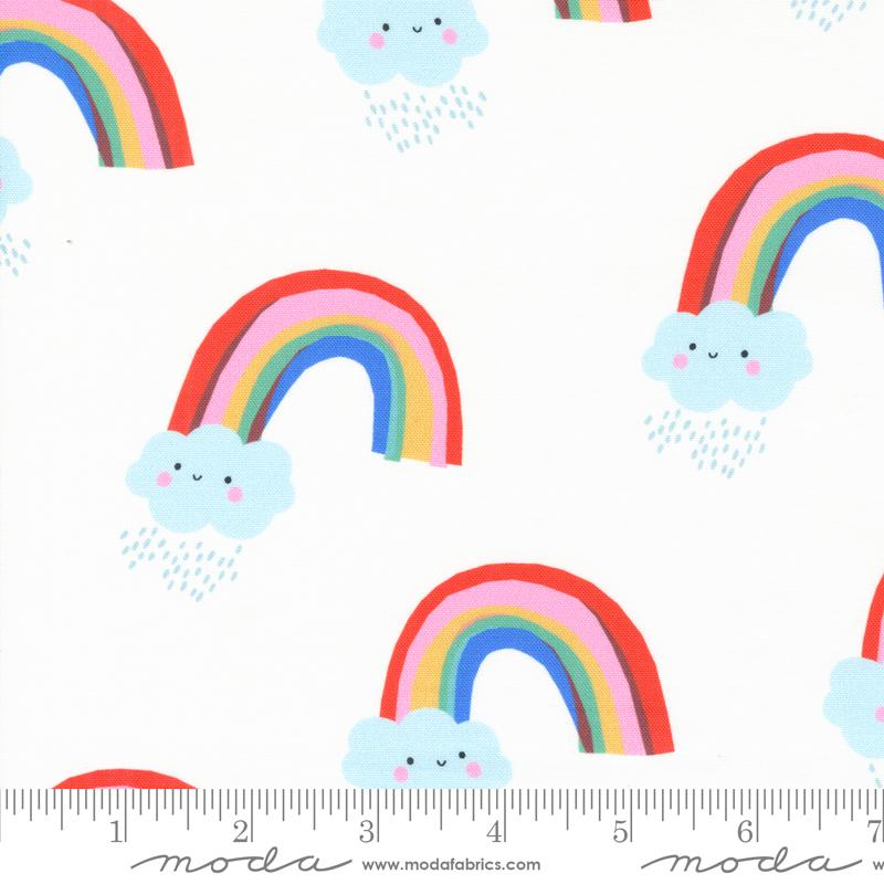 Whatever The Weather Cloud White Papercut Rainbows