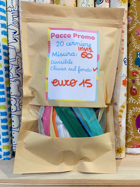 Pacco Promo 20 Cerniere 60 Invisibili