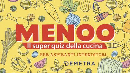 Menoo. Il Super Quiz Della Cucina Per Aspiranti Intenditori con 100 Carte