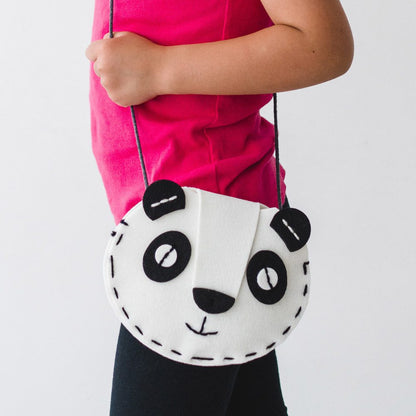 Kit Cucito Per Bambini - Borsetta Panda