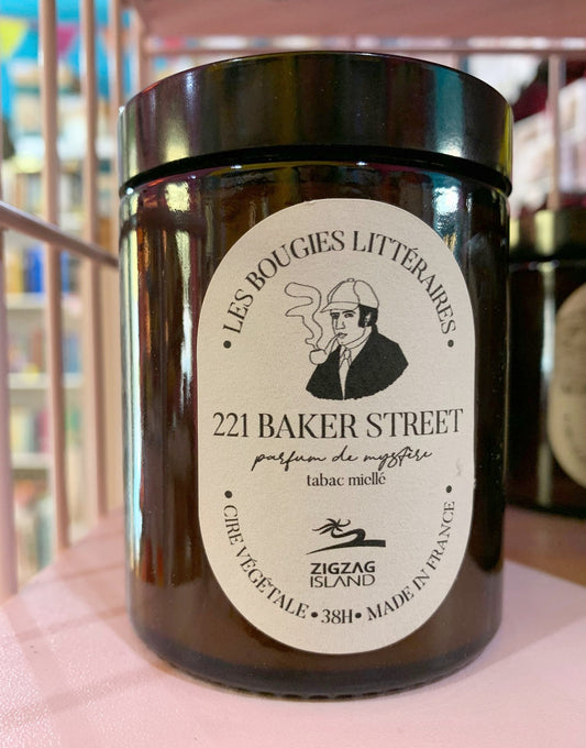 Candela Les Bougies Littéraires - 221 Baker Street