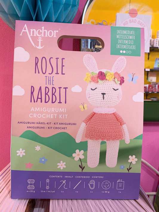 Crochet Amigurumi Kit -  Rosie The Rabbit