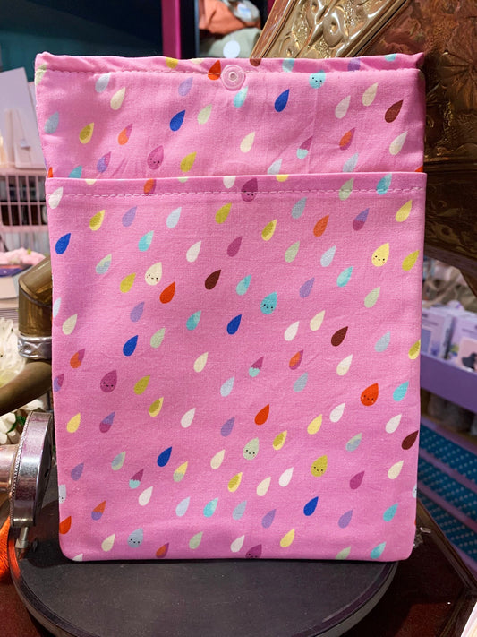 Book Cover Taglia S Whatever The Weather Cloud Raindrops