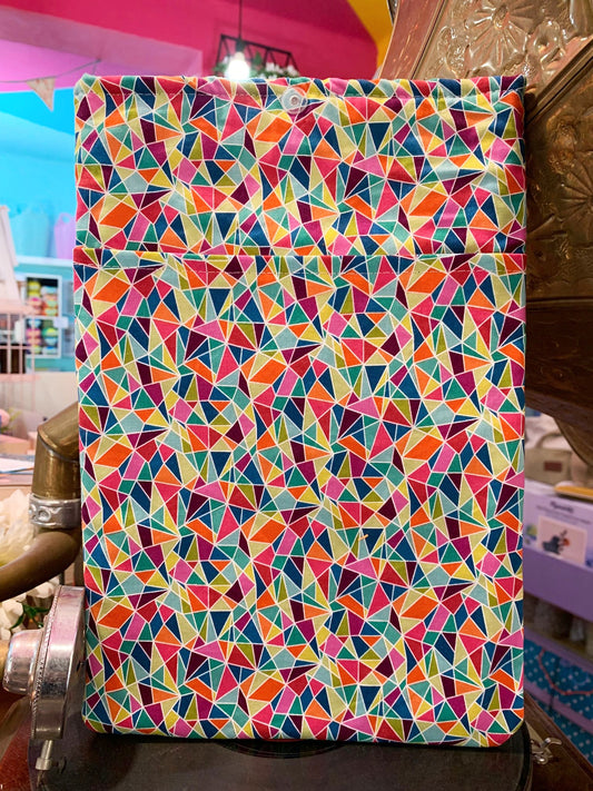 Book Cover Taglia M Mosiac Multi Bright