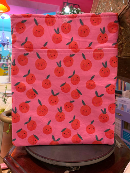 Book Cover Taglia L Happy Fruits Clementines