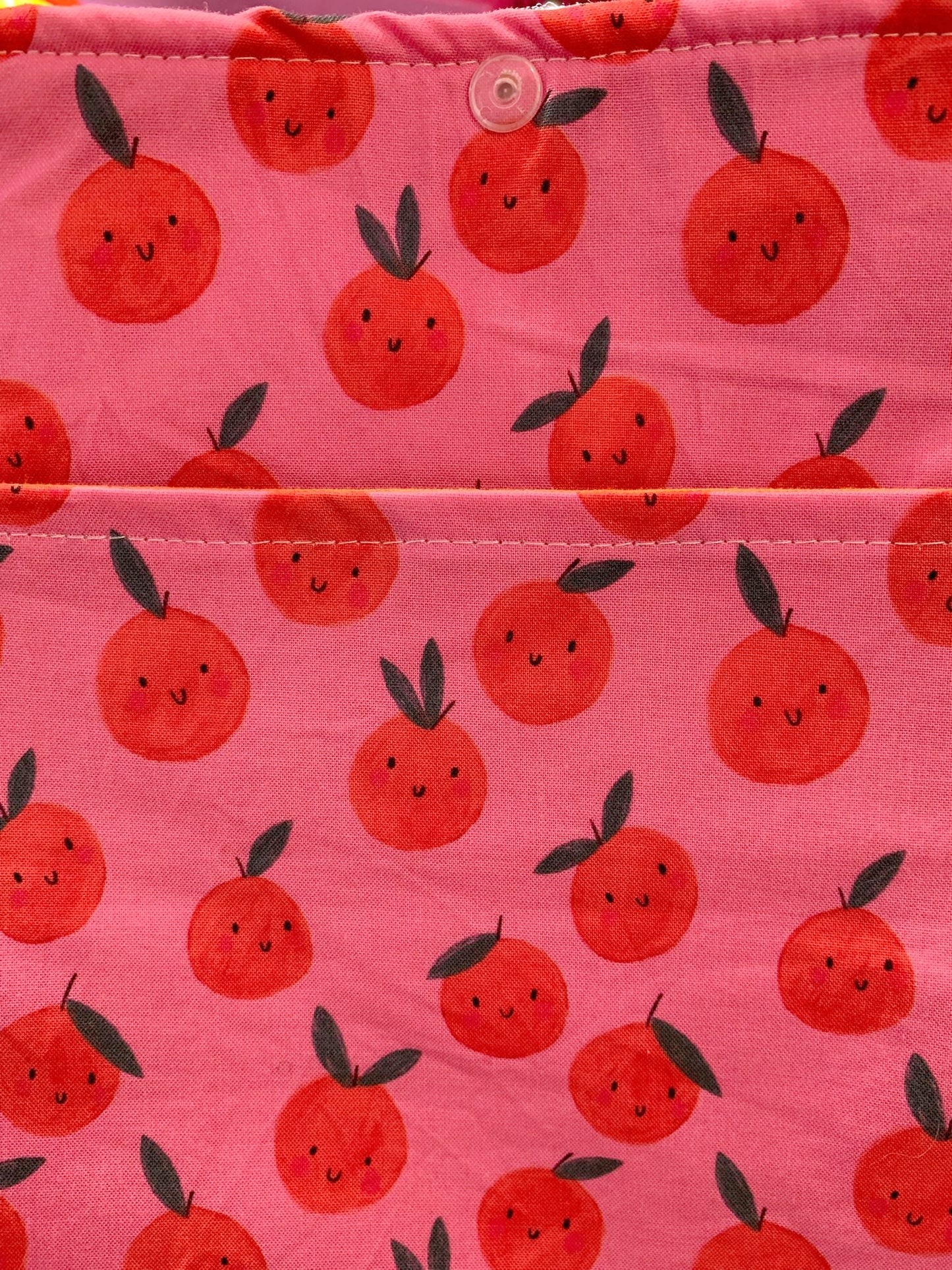 Book Cover Taglia L Happy Fruits Clementines