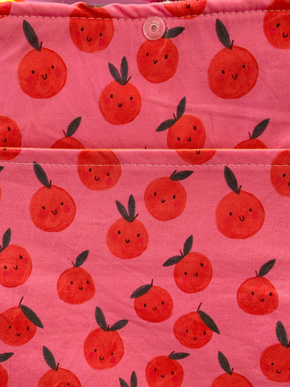 Book Cover Taglia L Happy Fruits Clementines