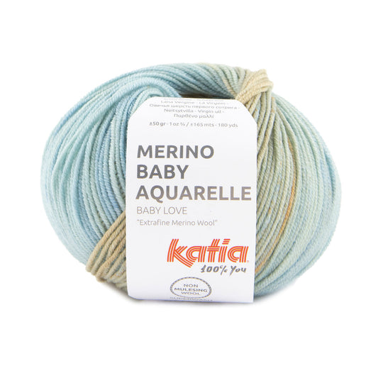 Pacco Promo 11 Gomitoli Merino Baby Aquarelle Col.350