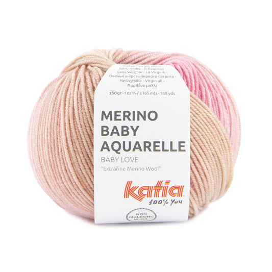 Pacco Promo 10 Gomitoli Merino Baby Aquarelle Col.355 e Col.357