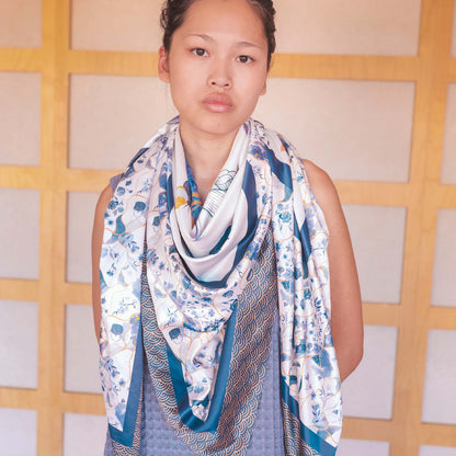 Pannello Foulard Kintsugi