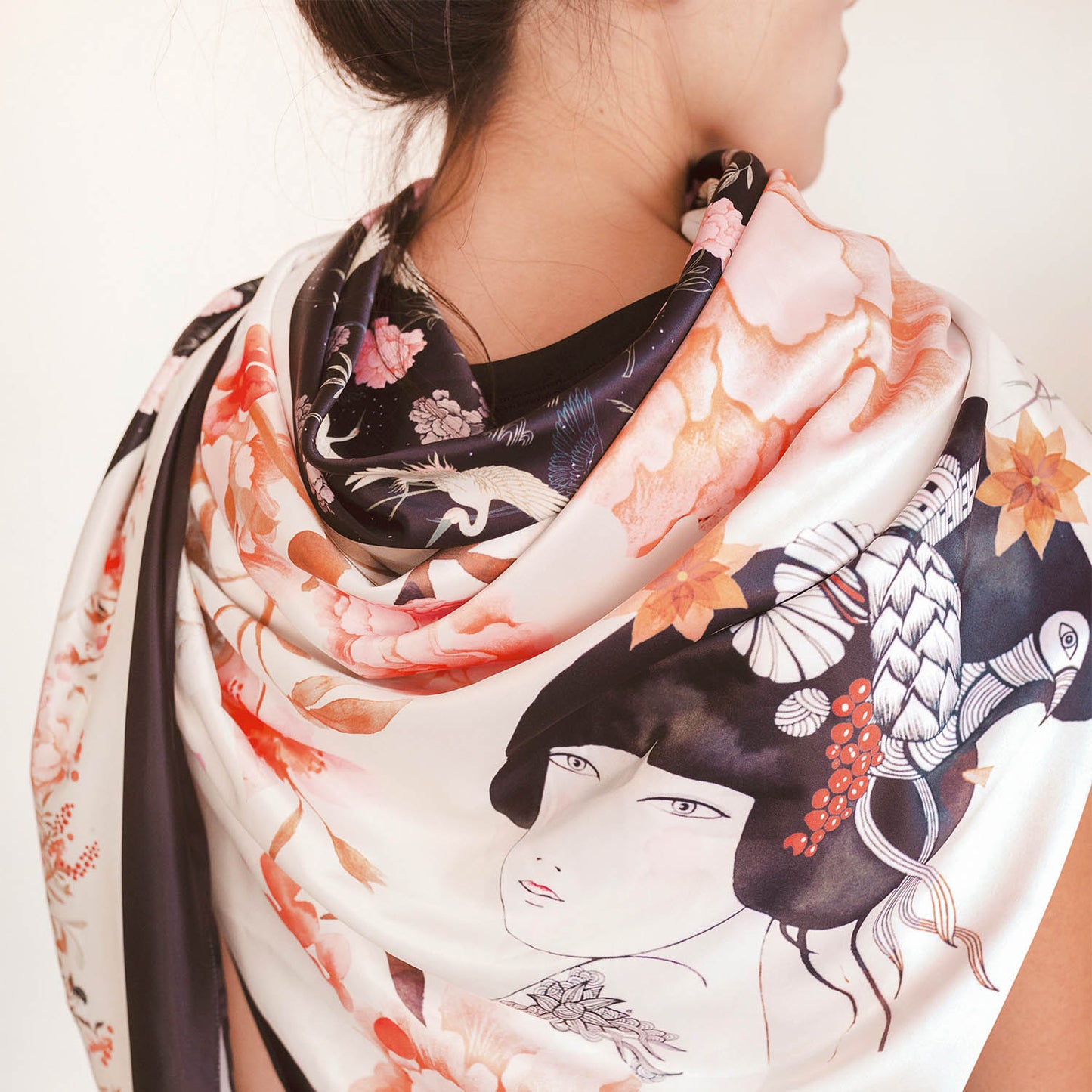 Pannello Foulard Sakura