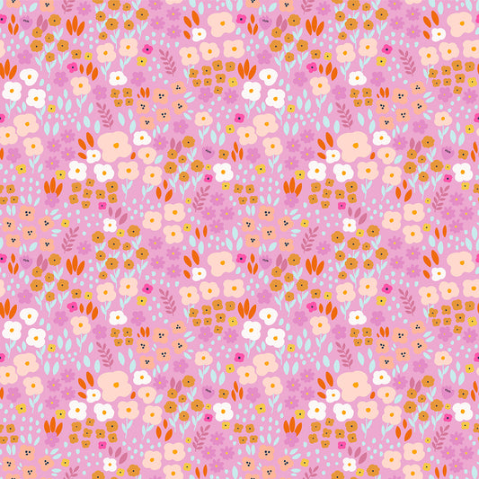 Cotone Americano Spring Meadow Pink Meadow