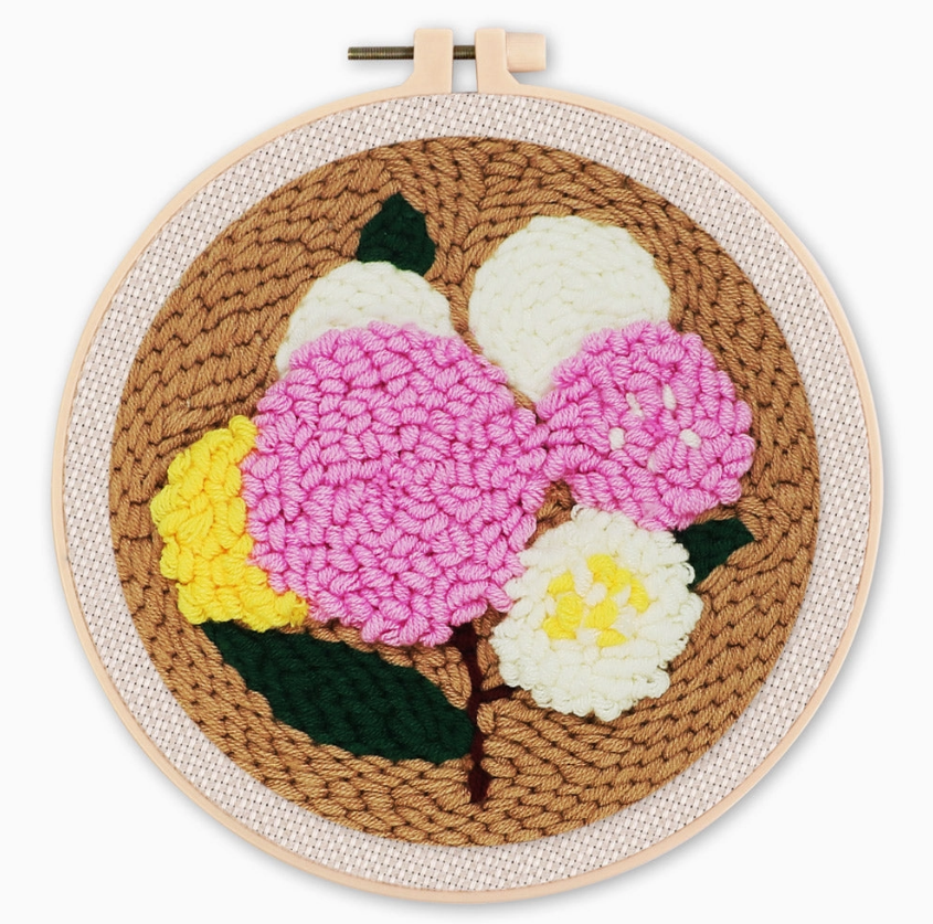 Kit Punch Needle Bouquet Di Fiori