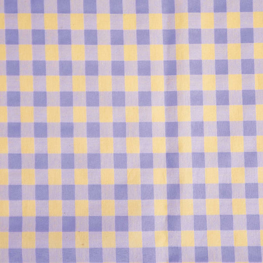 Vichy Gingham Lilac & Yellow