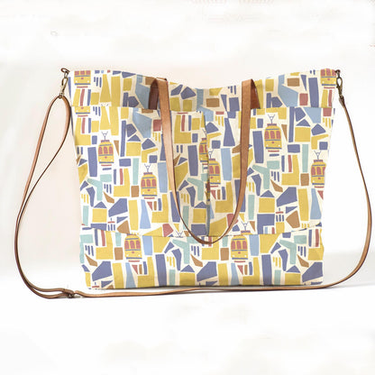 Canvas Slim Cotone Tram Mosaic