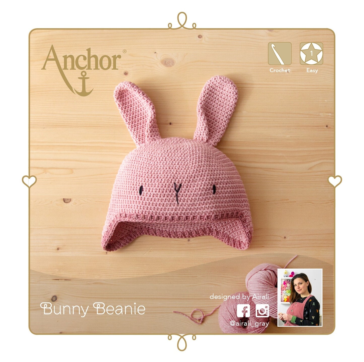 Kit Uncinetto Bunny Beanie