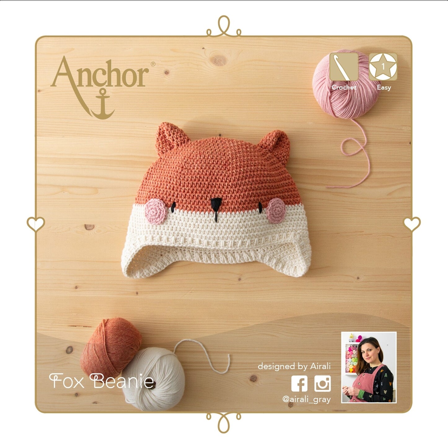 Kit Uncinetto Fox Beanie