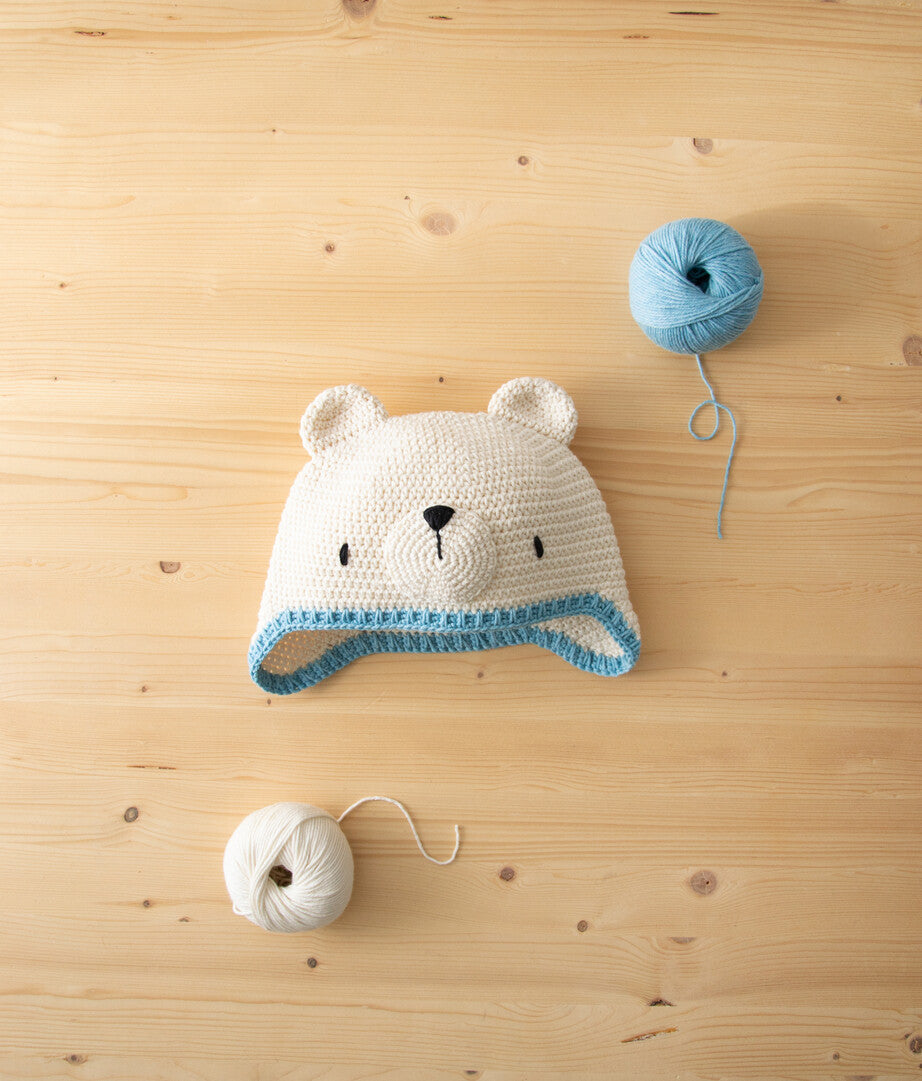 Kit Uncinetto Polar Bear Beanie