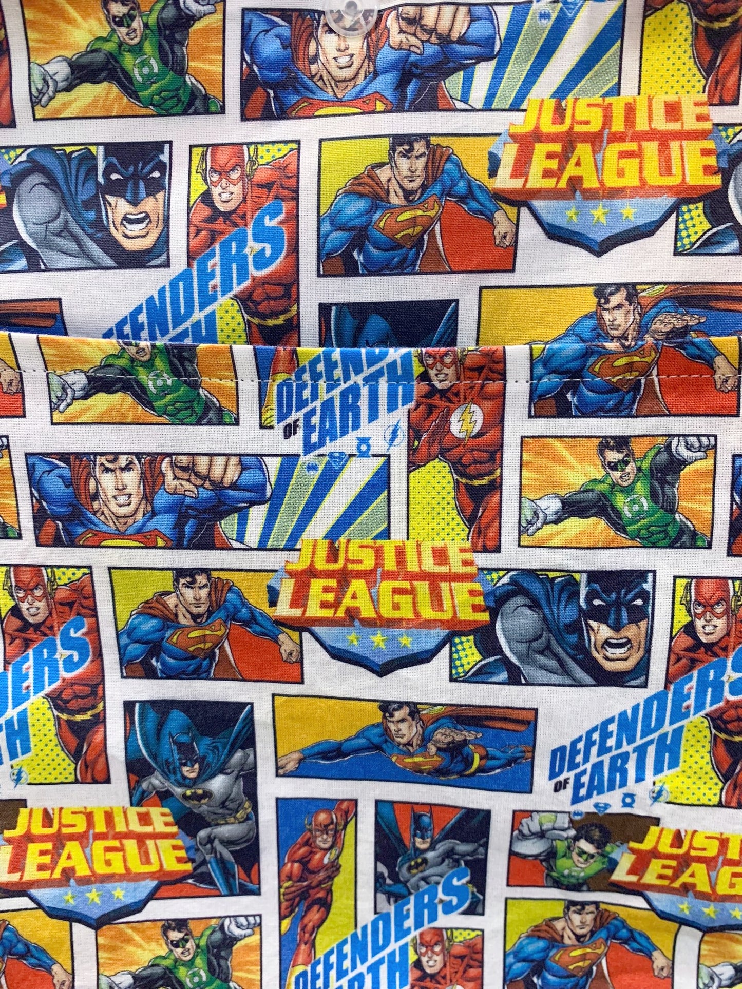 Book Cover Taglia L Justice League