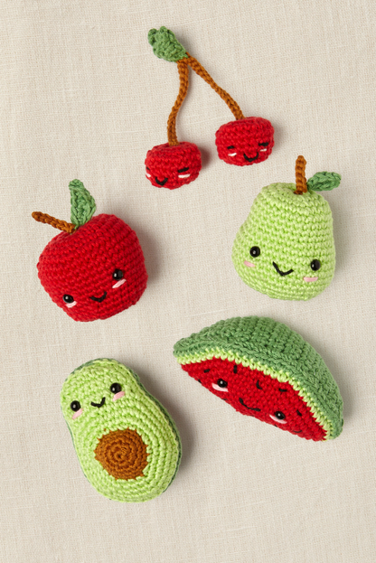 Kit Amigurumi Frutta