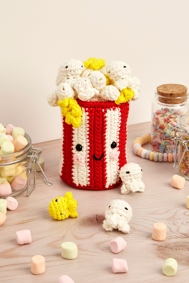 Kit Amigurumi Popcorn