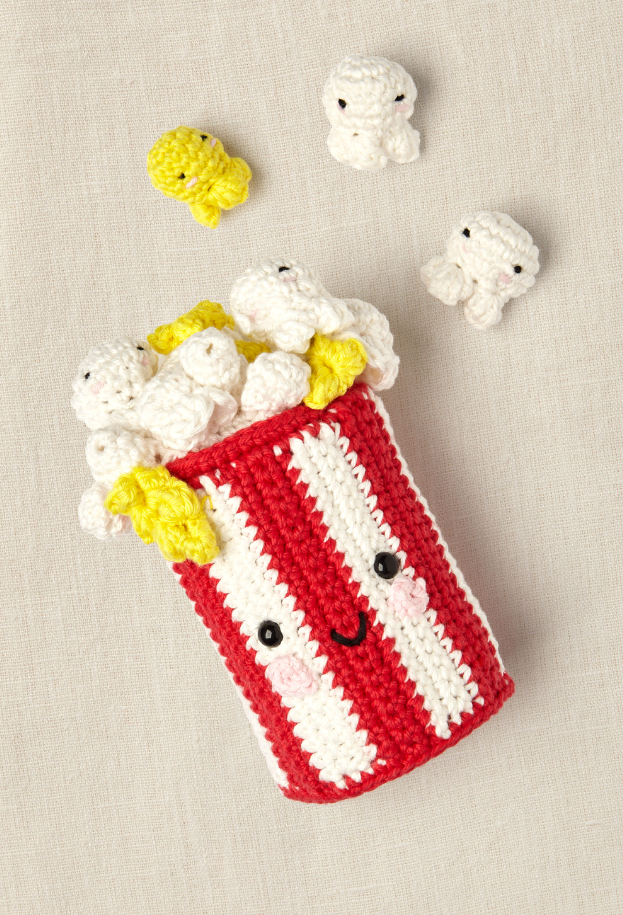 Kit Amigurumi Popcorn